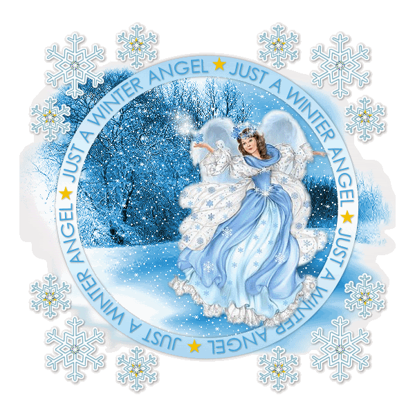 Just A Winter Angel Graphic