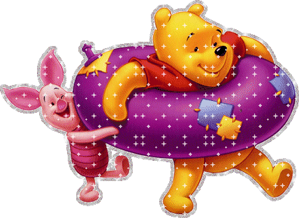 Pooh And Piglet Glitter