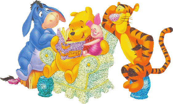Pooh With Eeyore,Piglet And Tiger
