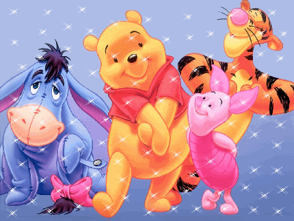 Pooh With His Friends