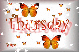 Thursday Butterfly Graphic