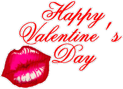 Valentine's Day Kiss Graphic