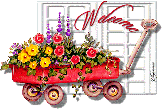 Animated Flower Cart welcome