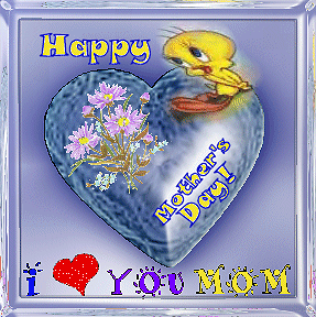 Happy Mother's Day - I Luv You Mom-g123