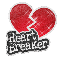 Heart Breaker Glitter Picture-g123
