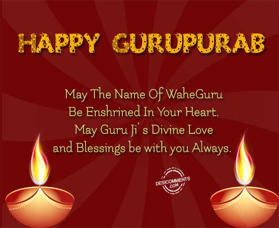 Wish You Happy Gurupurab Of Guru Nanak Dev Ji-G123355